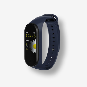 Smart fitness tracker wristband with digital display screen EDEN.