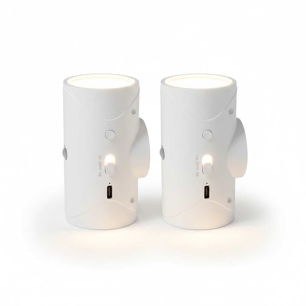 Sensor Wall Lamp - Pure White Background