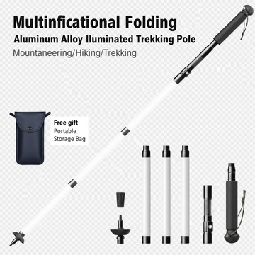Trekking Pole - Transparent Background with Text