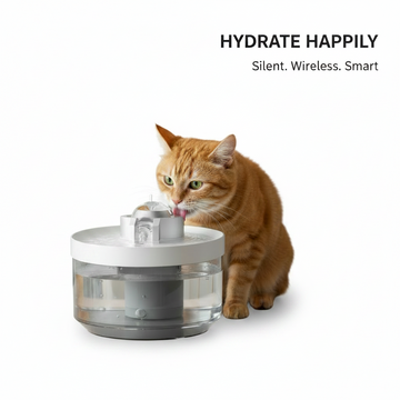 Wireless Cat Water Fountain — No Cords, Always Fresh